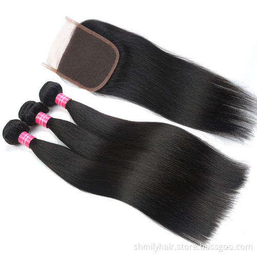 Brazilian Hair In China Double Drawn Cuticle Aligned Raw Virgin Hair Unprocessed Bundles Mink Brazilian Human Hair Weaving
